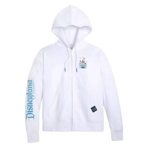 Disney Women's Zip Hoodie - Disneyland Park Icons 2X